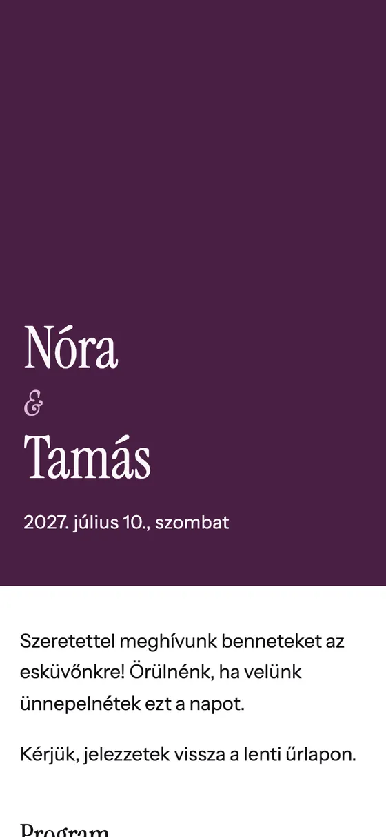 Modern sablon, mintaoldal
